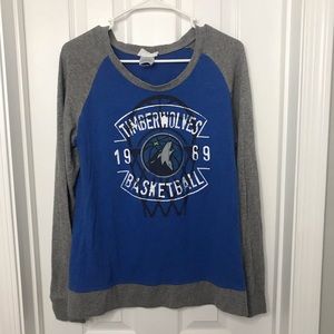 NBA Minnesota Timberwolves Long Sleeve Shirt